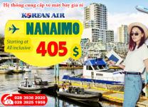 Vé máy bay đi Nanaimo - Canada giá rẻ